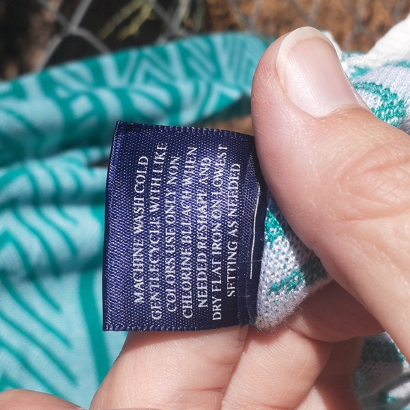 DODO Turquoise Sweater Tunic Top, Size L - Picture 8 of 8